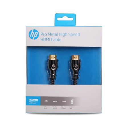 HP HDMI TO HDMI Cable 3m 4K ( كيبل HDMI اصلي HP ) 